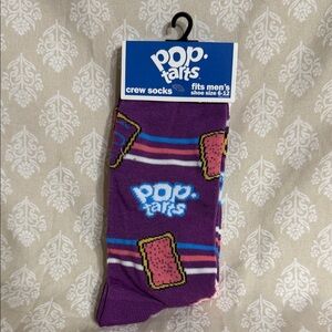 Men's Purple Crew Socks